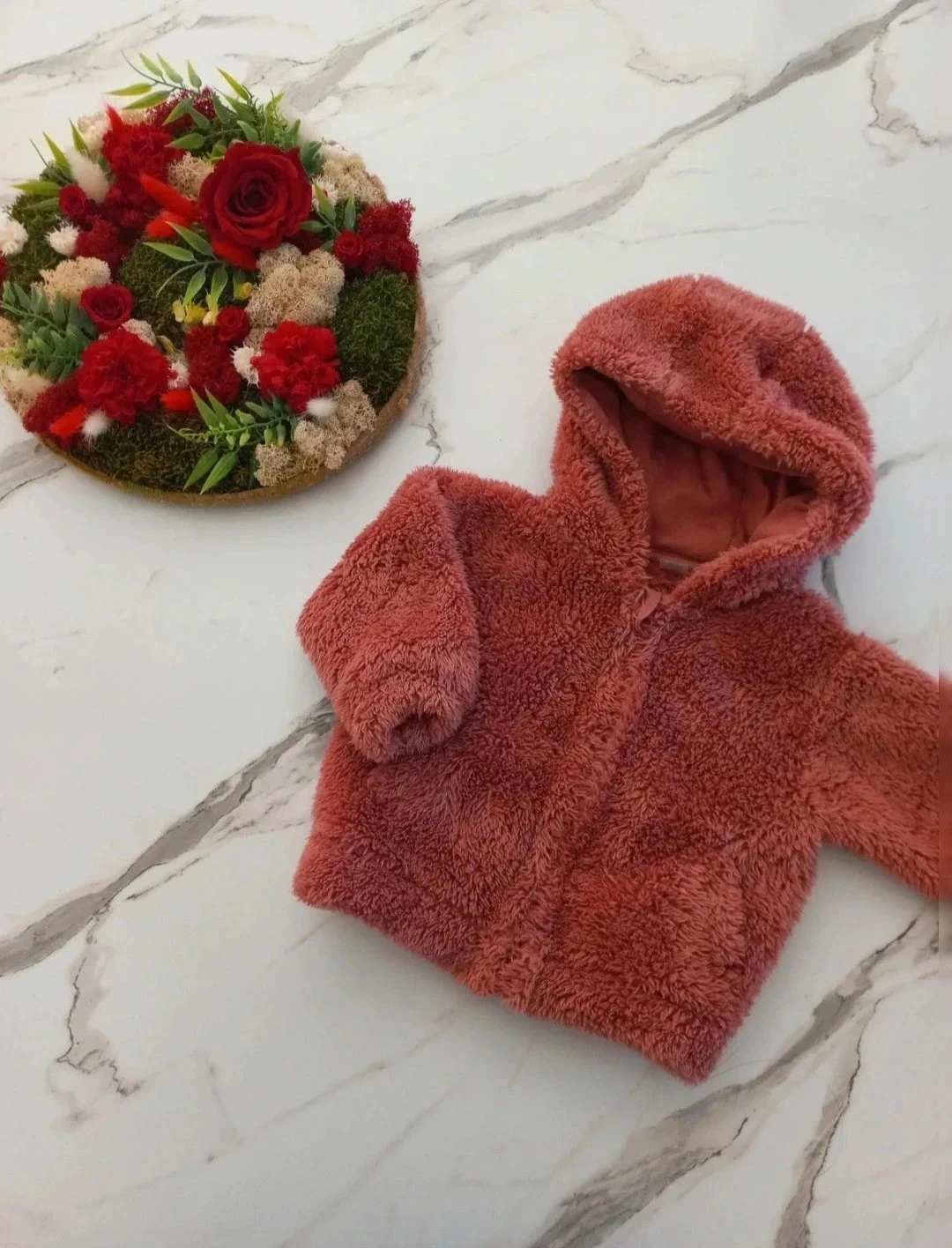 Warm girl jacket 9 months - Tex
